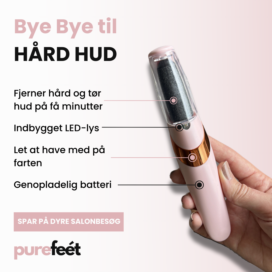 Purefeet Pedi - Elektrisk fodfil